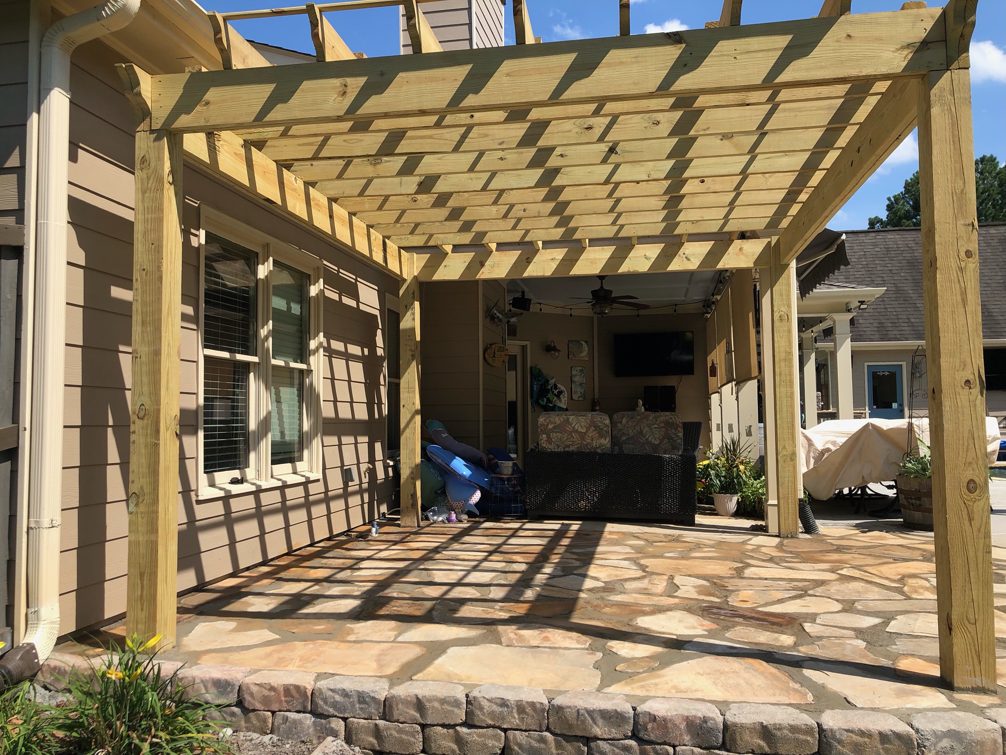 YNV Landscaping Patios.